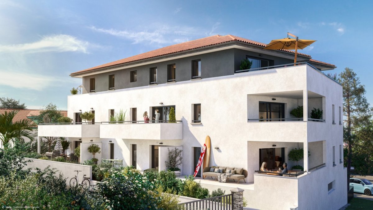 Programme neuf Villa Bakarra : Appartements neufs à Anglet référence 7553, aperçu n°0