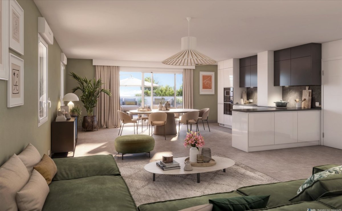 Programme neuf Villa Bakarra : Appartements neufs à Anglet référence 7553, aperçu n°1