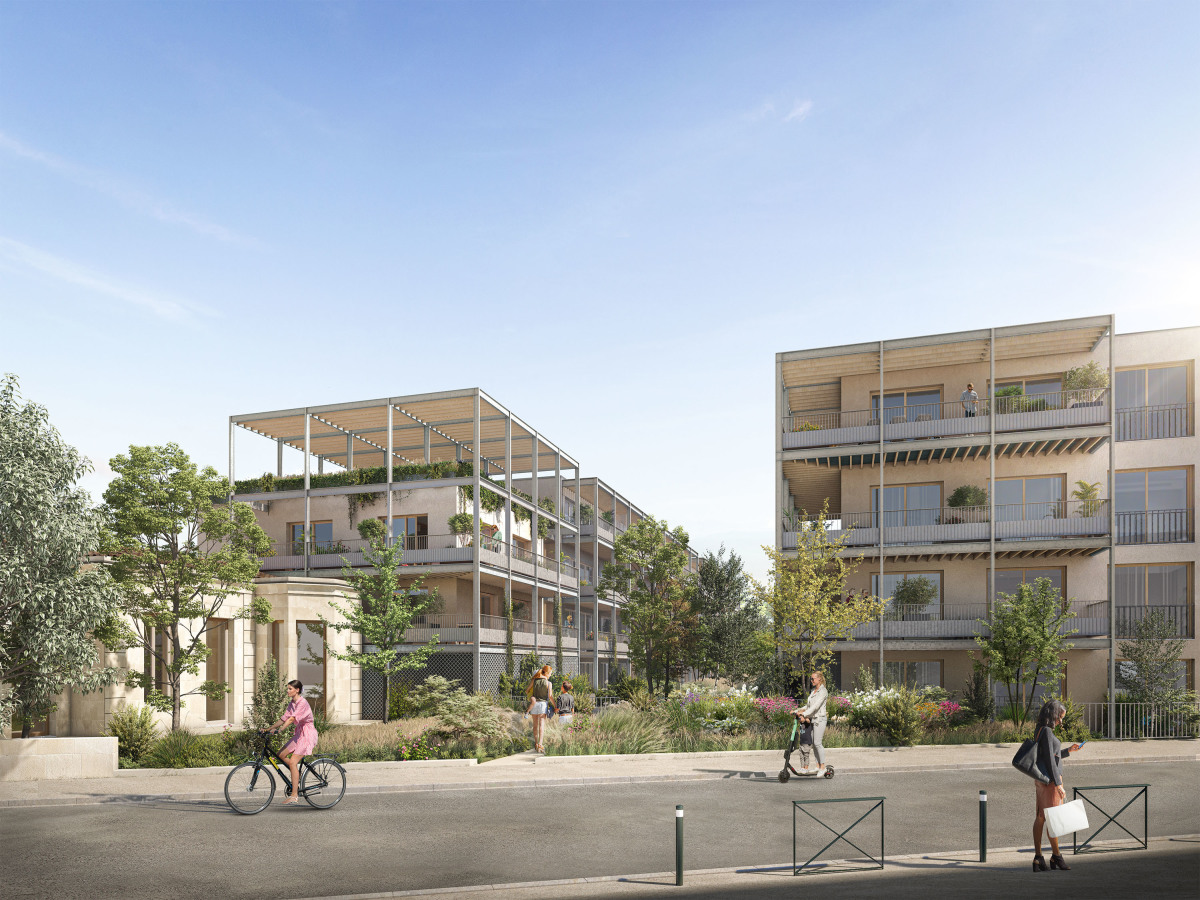 Programme neuf Ecrin des Chartrons : Appartements neufs à Les Chartrons référence 7584, aperçu n°0