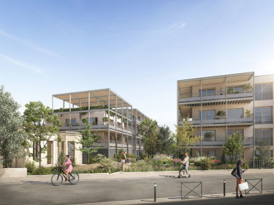 Programme neuf Ecrin des Chartrons : Appartements Neufs Bordeaux : Chartrons référence 7584