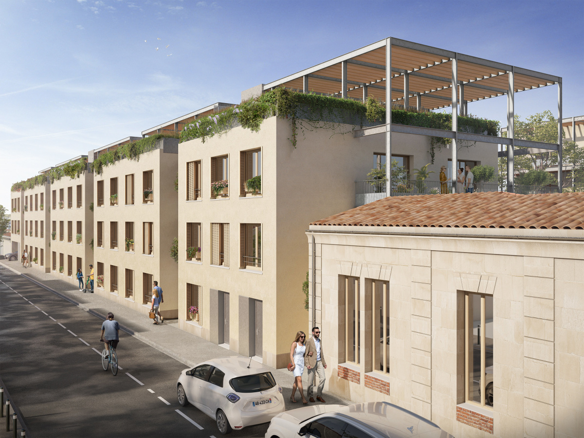 Programme neuf Ecrin des Chartrons : Appartements neufs à Les Chartrons référence 7584, aperçu n°5