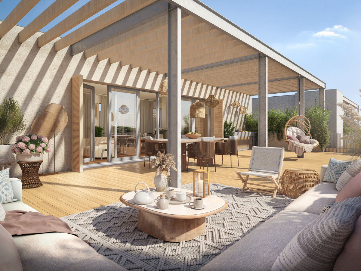 Programme neuf Ecrin des Chartrons : Appartements neufs à Les Chartrons référence 7584, aperçu n°7