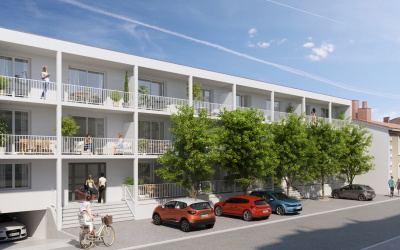 Programme neuf Chanzy : Appartements Neufs Périgueux référence 7610