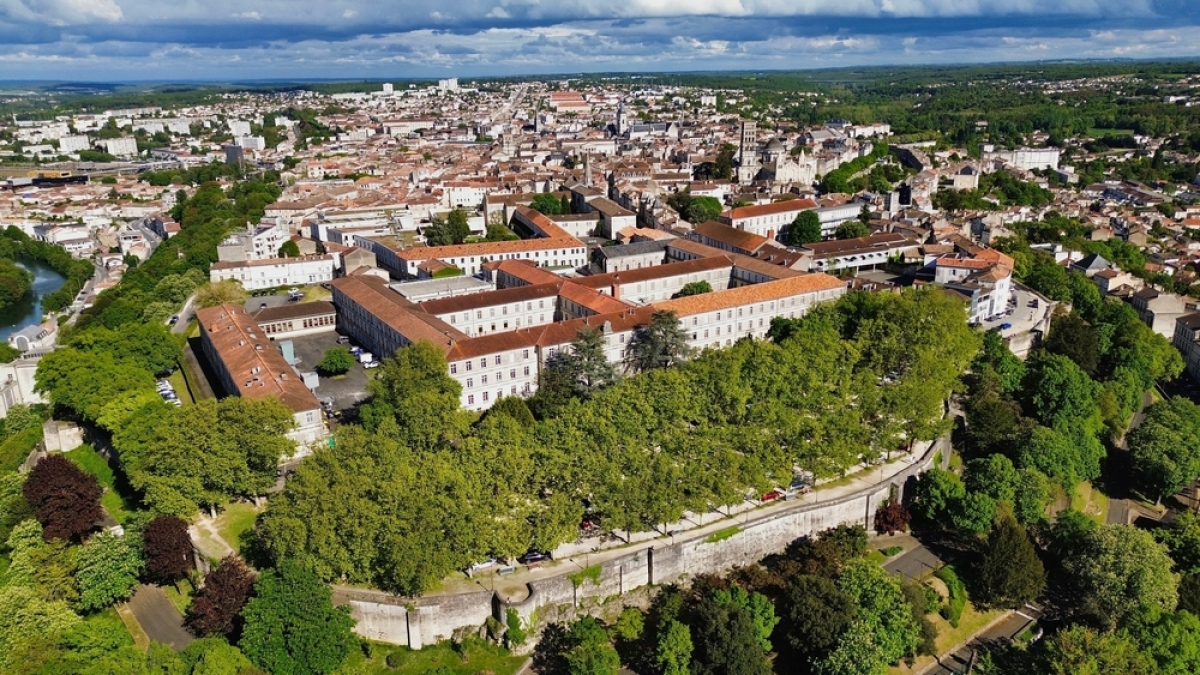 Vue sur la ville d'Angoulême