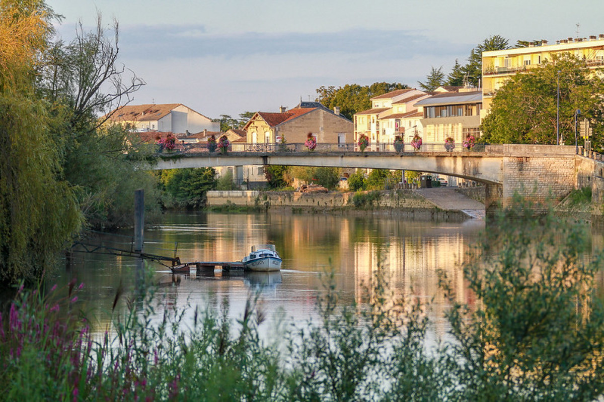 Vue sur Libourne