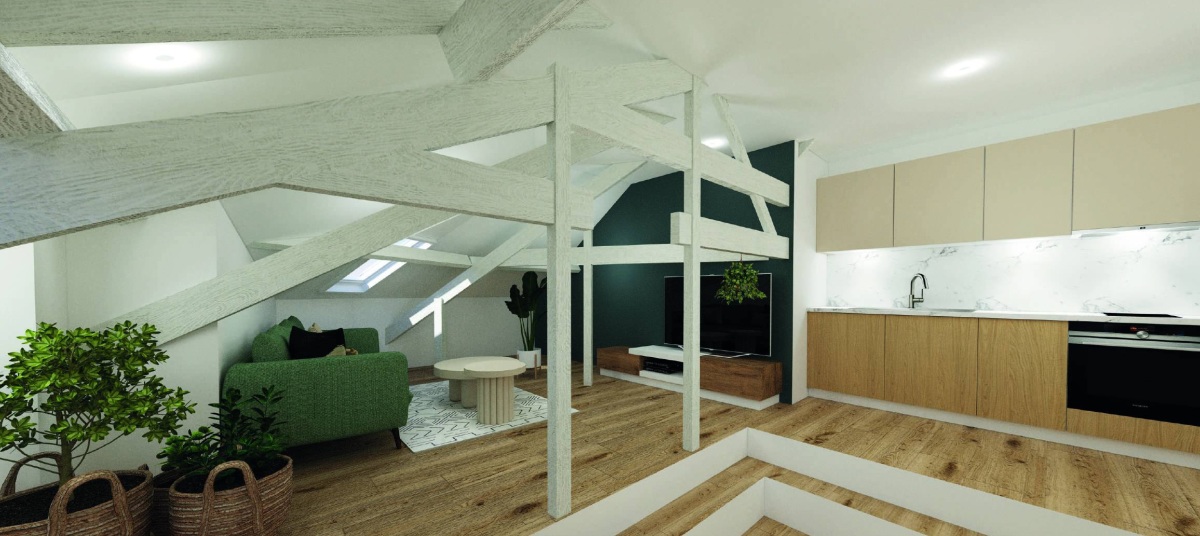 Programme neuf 40 Rue Taillefer : Appartements neufs à Périgueux référence 7697, aperçu n°2