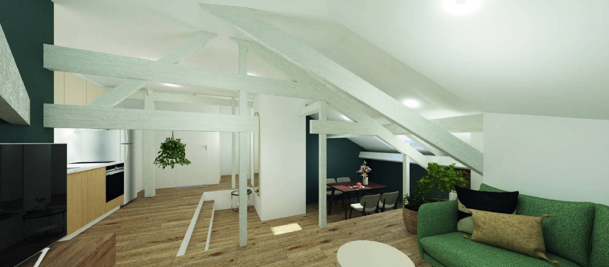 Programme neuf 40 Rue Taillefer : Appartements neufs à Périgueux référence 7697, aperçu n°4