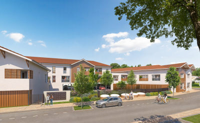 Programme neuf Clos des Grands Pins : Appartements Neufs Teich référence 7673