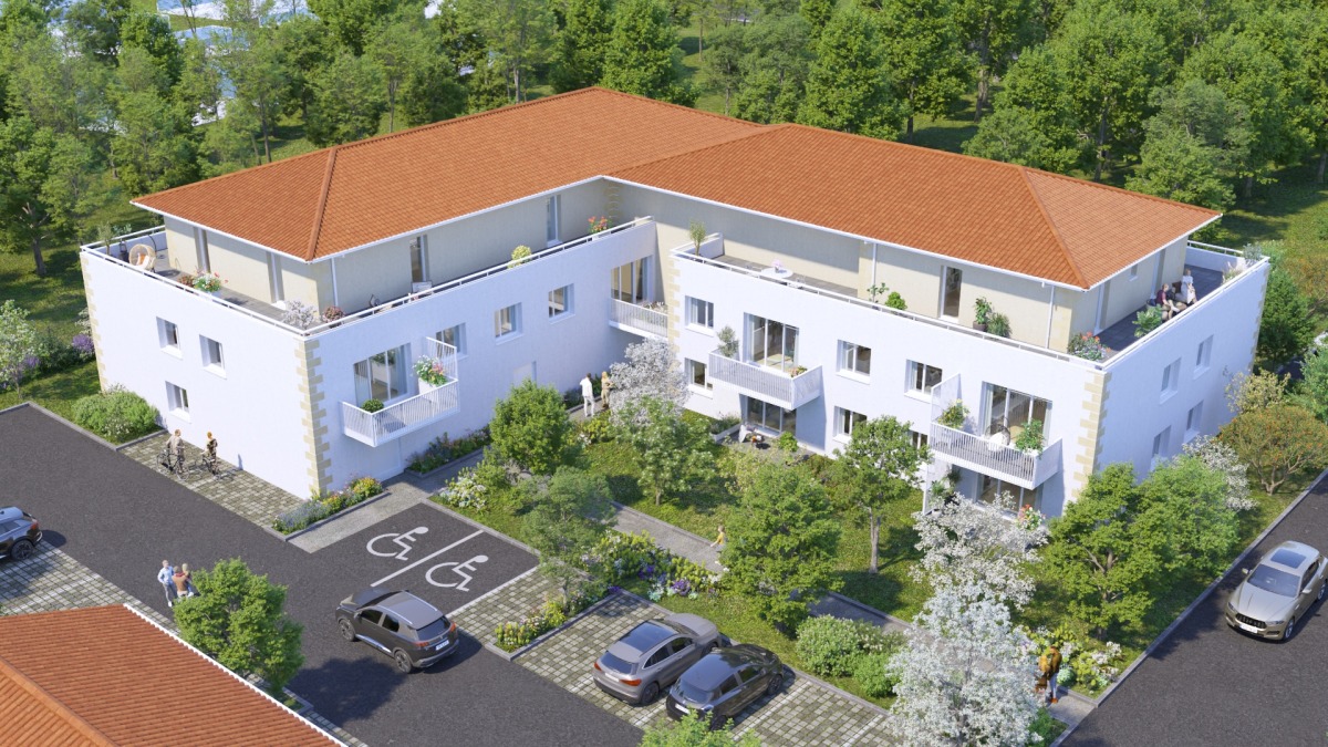 Programme neuf Jardins de Braude : Maisons neuves à Le Taillan-Médoc référence 7680, aperçu n°10