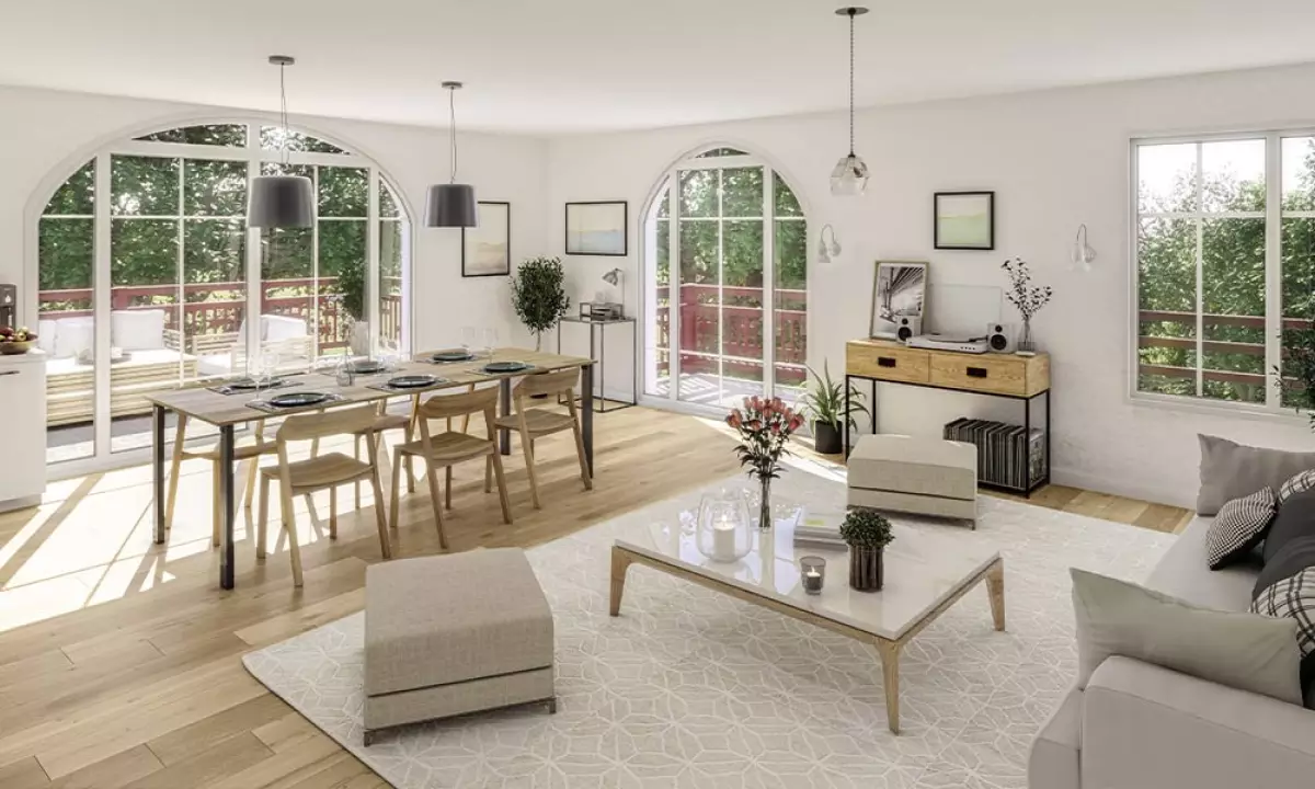 Programme neuf Villas Ixia : Appartements neufs à Andernos-les-Bains référence 7709, aperçu n°1