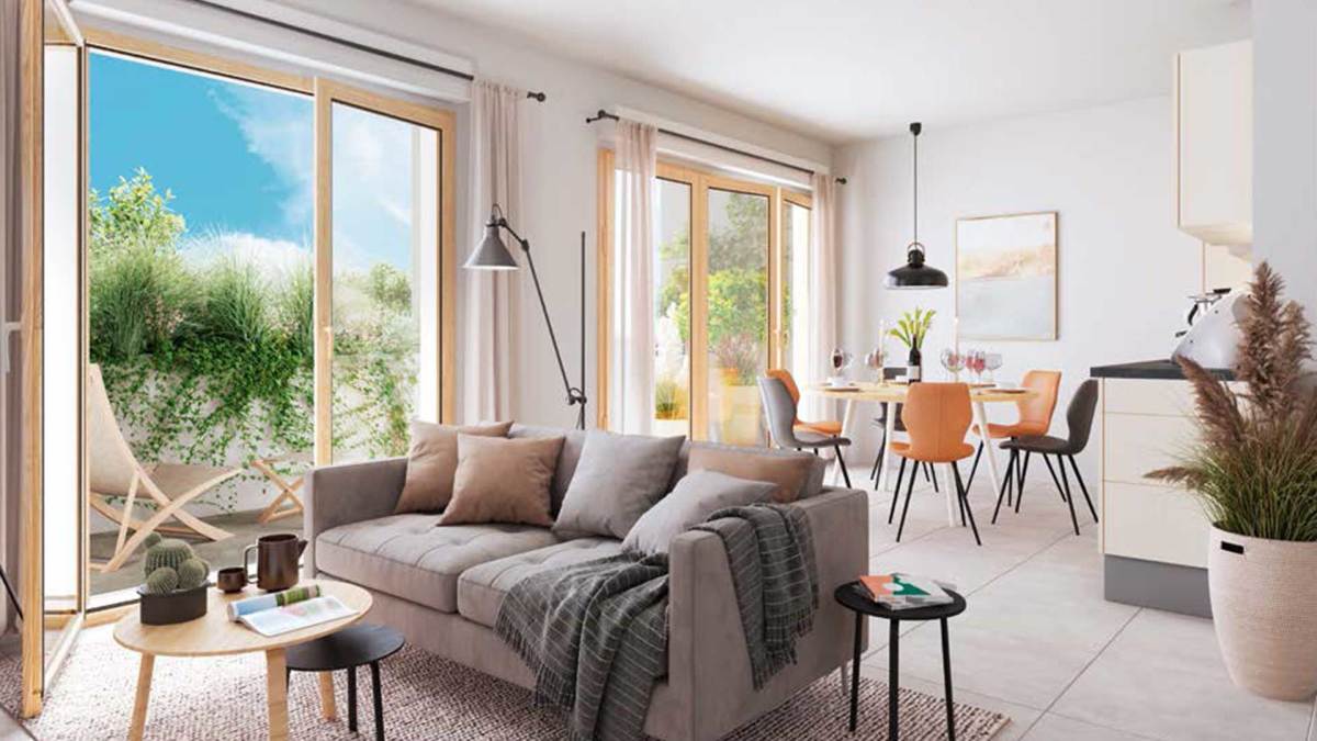 Programme neuf Andamio : Appartements neufs à Lac référence 7710, aperçu n°1
