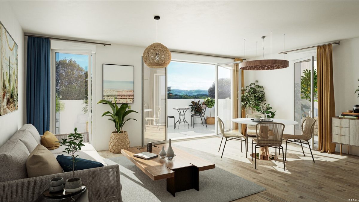 Programme neuf Cap A Ma : Appartements neufs à Bayonne référence 7756, aperçu n°2