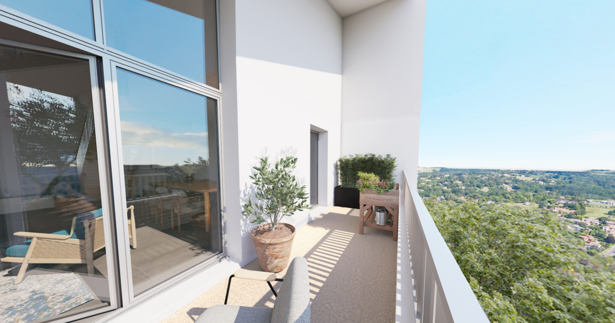 Programme neuf Clos Madran : Appartements neufs à Pessac référence 7747, aperçu n°9