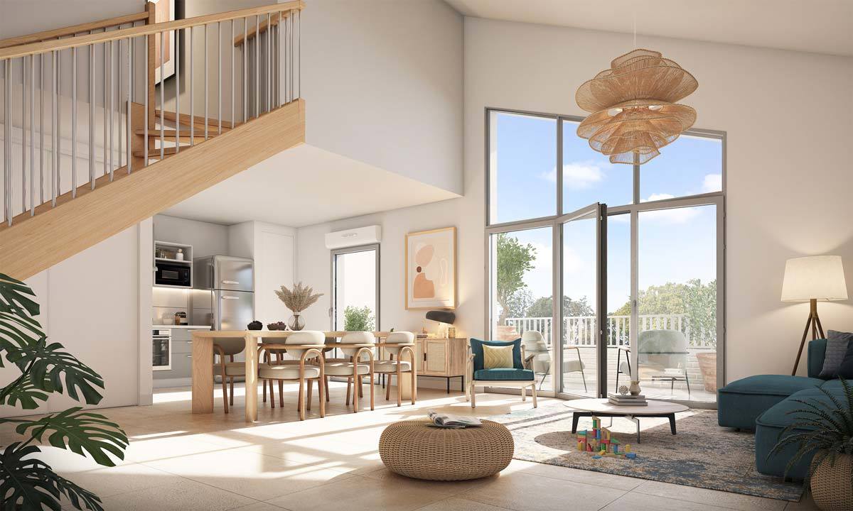 Programme neuf Clos Madran : Appartements neufs à Pessac référence 7747, aperçu n°1