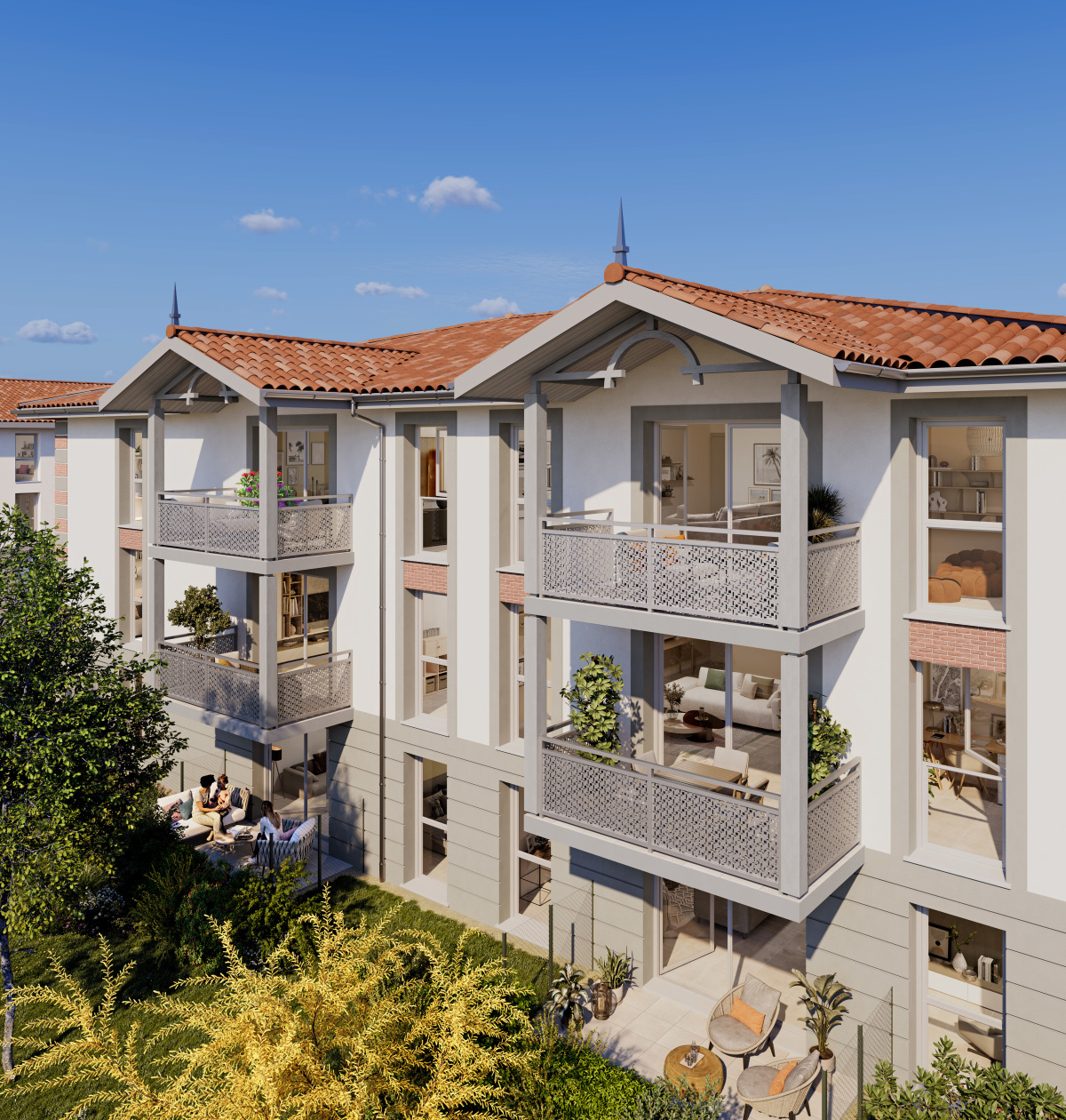 Programme neuf La Husta : Appartements neufs à Marcheprime référence 7748, aperçu n°5