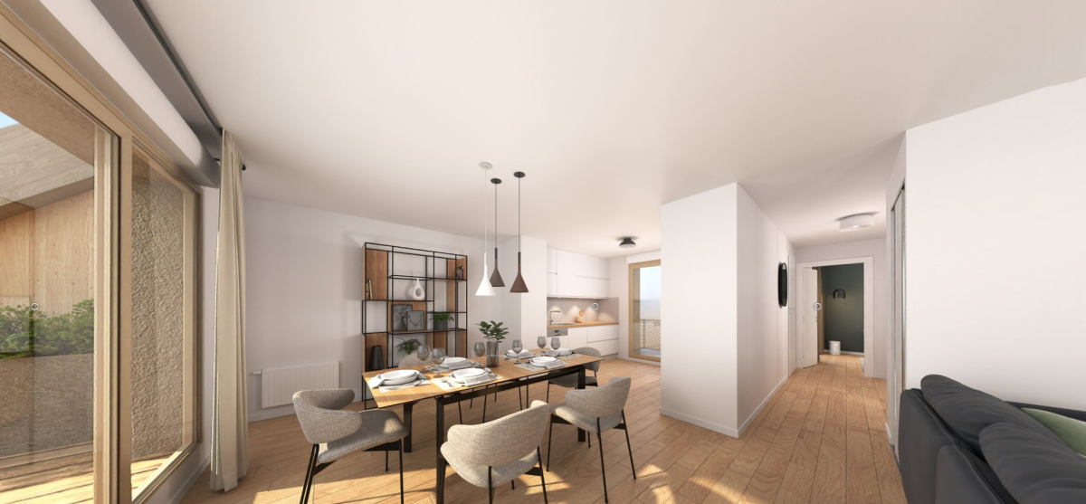 Programme neuf Estantat : Appartements neufs à Bastide référence 7440, aperçu n°3