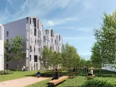 Programme neuf Halo 2 : Logements neufs Bordeaux : Bastide référence 7754