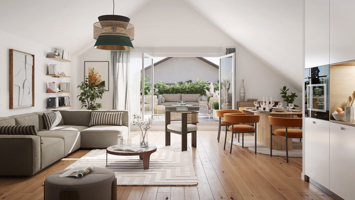 Programme neuf Bord'O Chartrons : Appartements neufs à Les Chartrons référence 7769, aperçu n°1