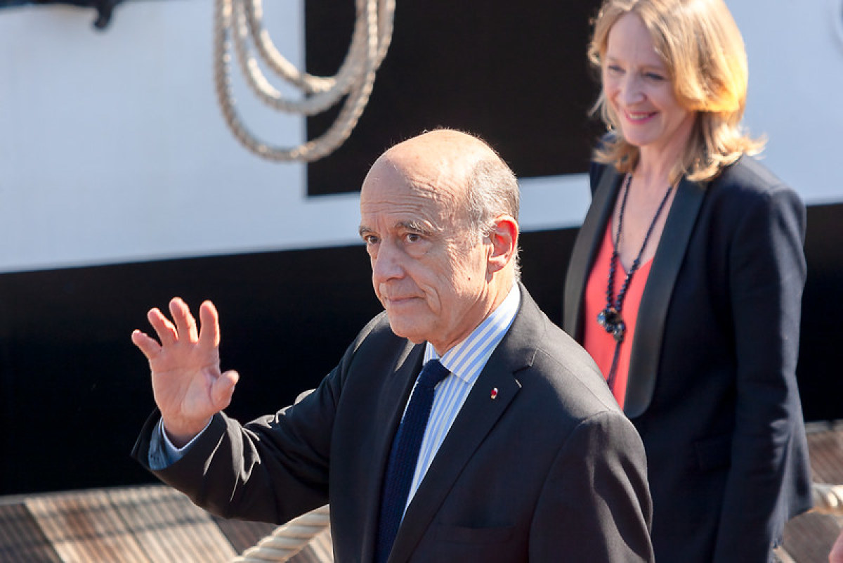 Alain Juppé présent à l'inauguration de la Canopia Alain Juppé