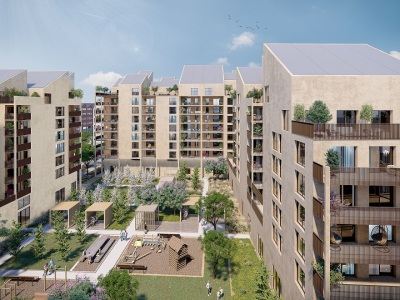 Programme neuf Échappée belle : Appartements Neufs Bordeaux : Bastide référence 7771