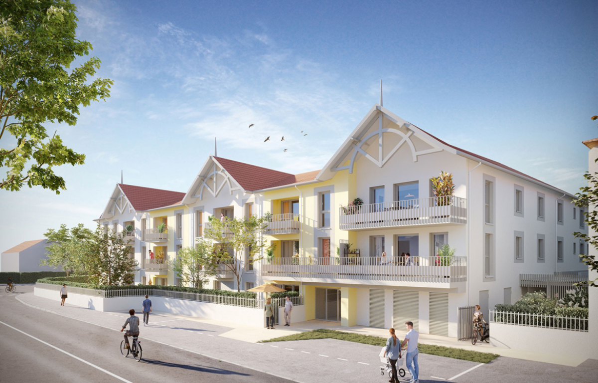 Programme neuf Les Voiles : Appartements neufs à Andernos-les-Bains référence 7772, aperçu n°0
