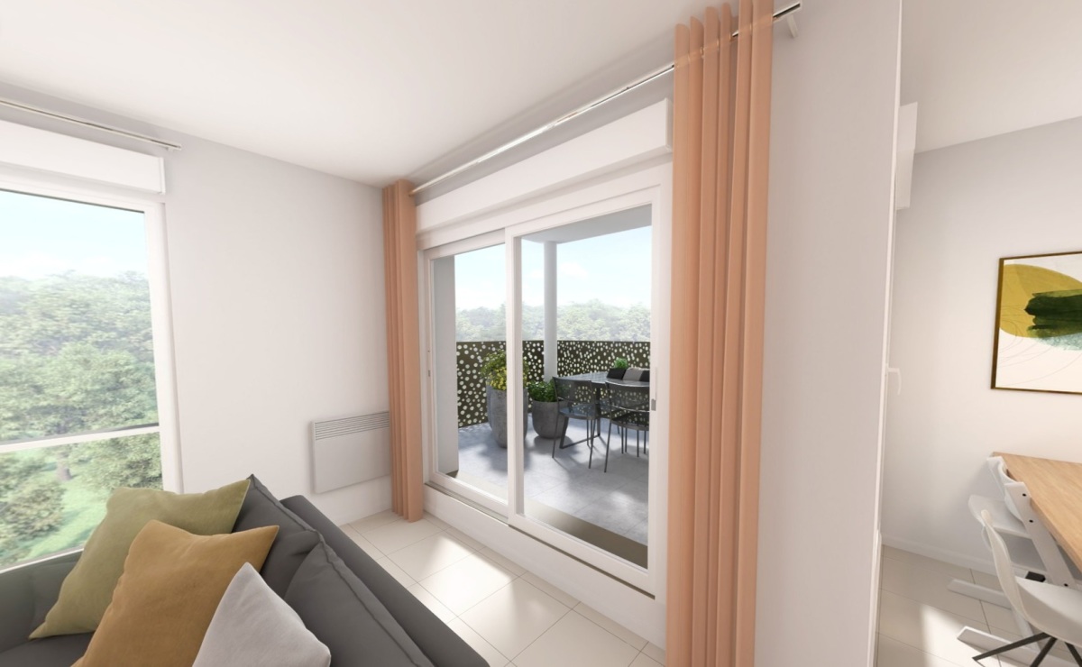 Programme neuf La Réserve : Appartements neufs à Pessac référence 5778, aperçu n°11