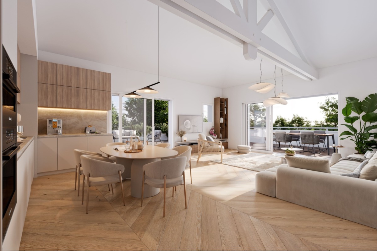 Programme neuf Ecrin du Moura : Maisons neuves et appartements neufs à Anglet référence 7783, aperçu n°1