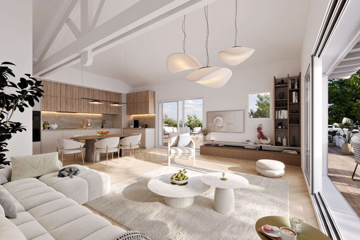 Programme neuf Ecrin du Moura : Maisons neuves et appartements neufs à Anglet référence 7783, aperçu n°2