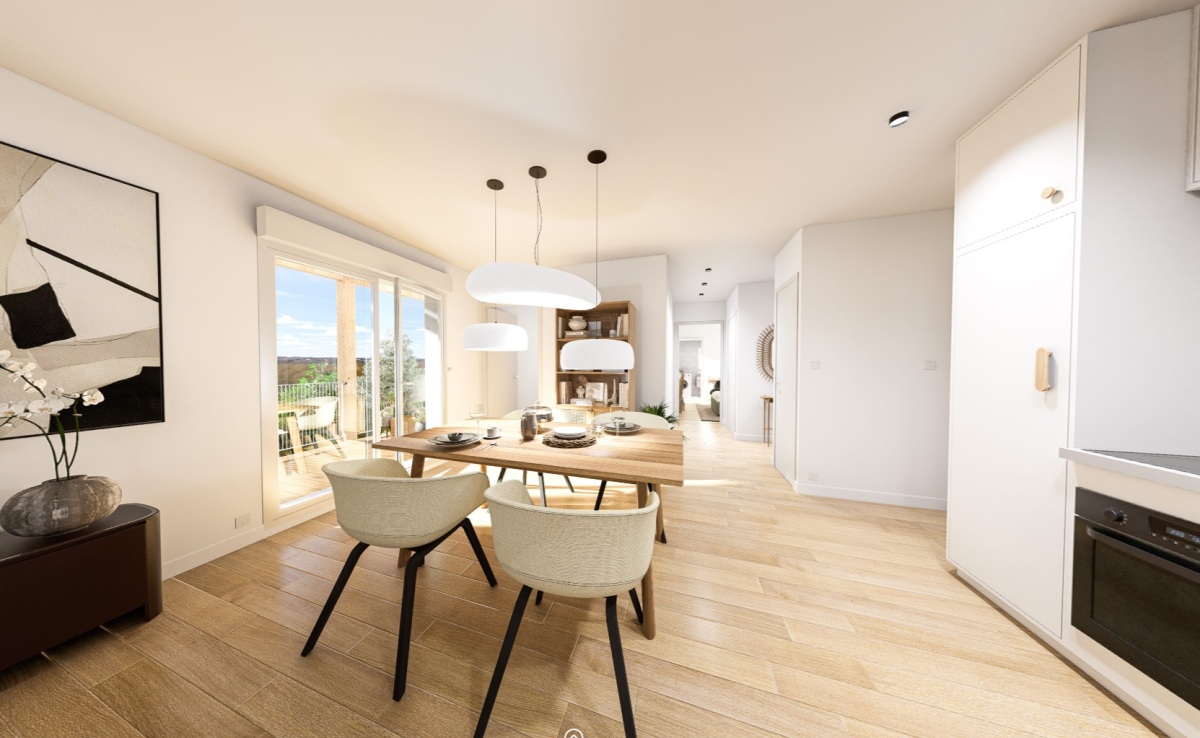 Programme neuf Boscaïa : Appartements neufs à Villenave-d'Ornon référence 7791, aperçu n°2