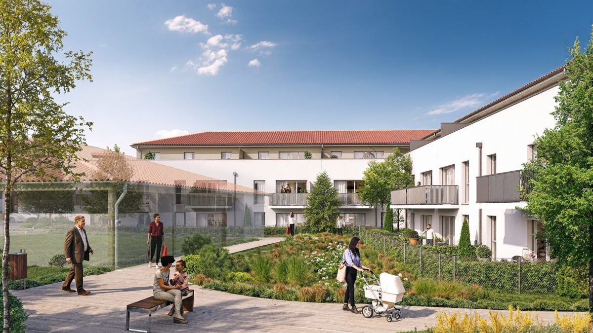 Programme neuf Domaine Sansaumoine : Appartements neufs à Carbon-Blanc référence 7798, aperçu n°6