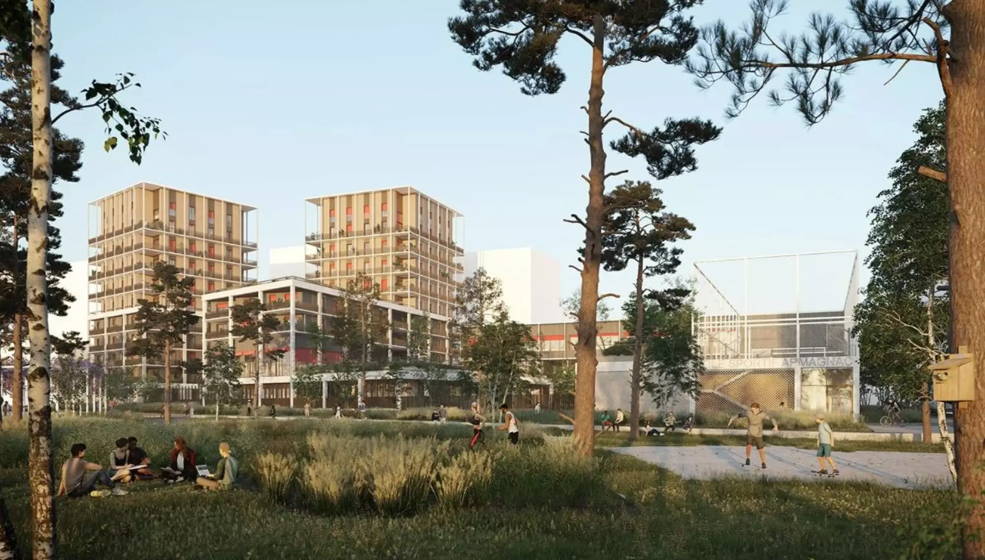 Visuel groupe scolaire Armagnac