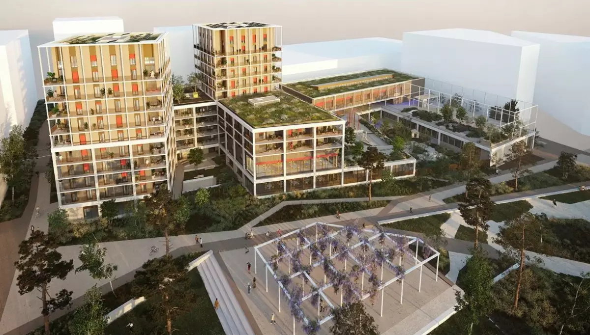 groupe scolaire armagnac – visuel groupe scolaire armagnac et logements