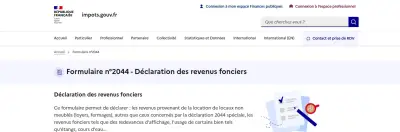 Actualité à Bordeaux - Revenus fonciers 2026 : comment remplir le formulaire 2044 case par case